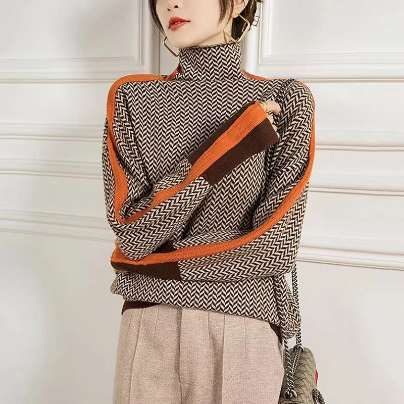 Jazmin - Jersey de cuello alto