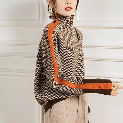 Jazmin - Jersey de cuello alto