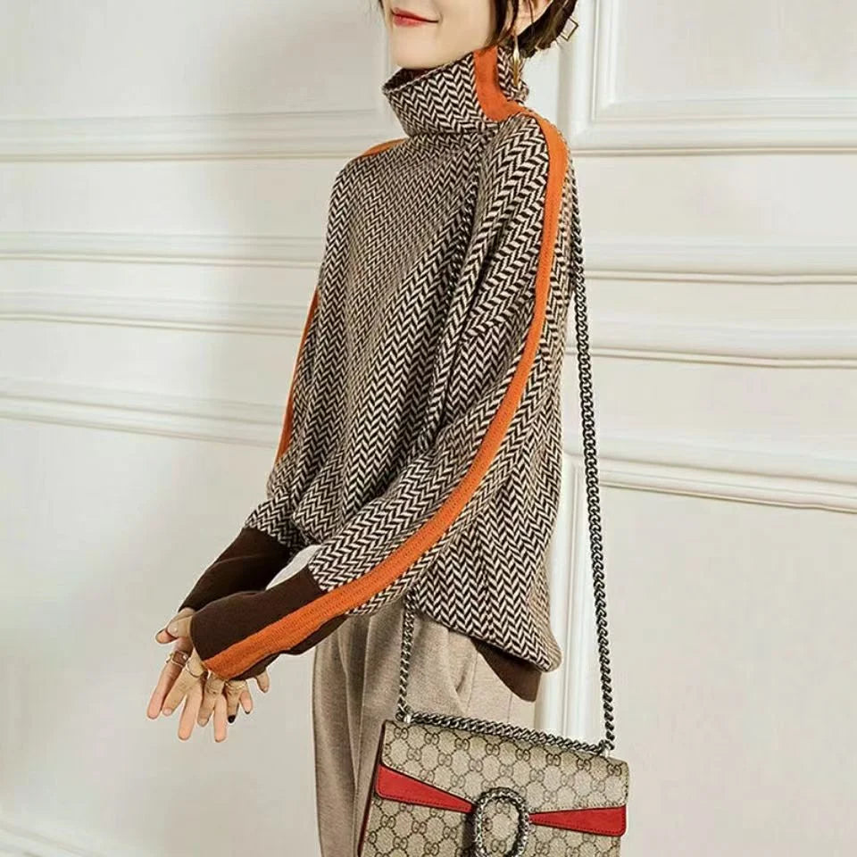Jazmin - Jersey de cuello alto