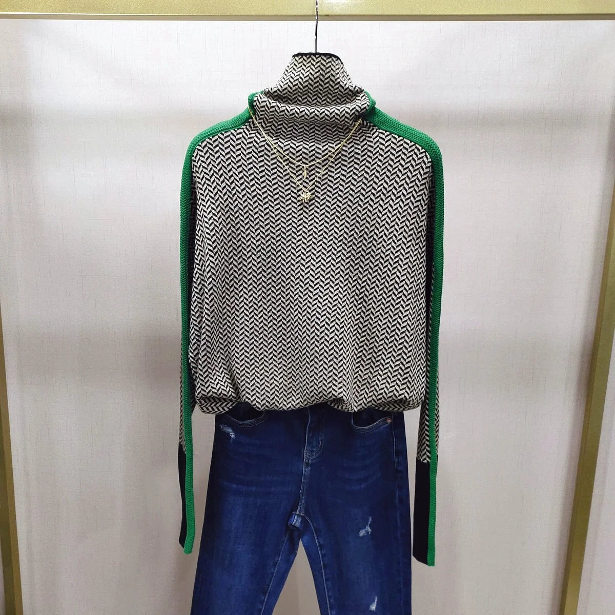 Jazmin - Jersey de cuello alto